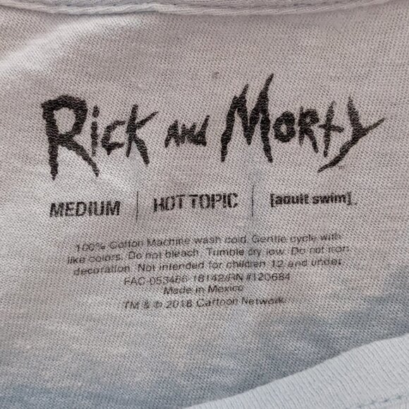 Rick and Morty Juniors Graphic Tee - Picture 2 of 4